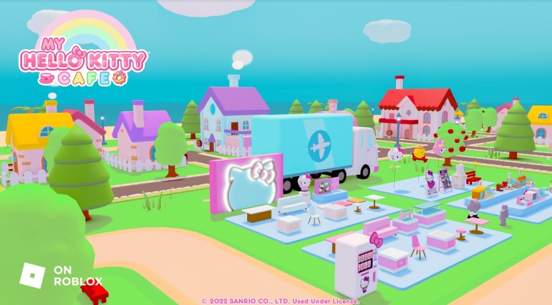 Mapas do Roblox que dão presente! #hellokittycafe #nflquarterbacksimul