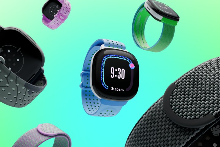 Official product render of the Fitbit Ace LTE.