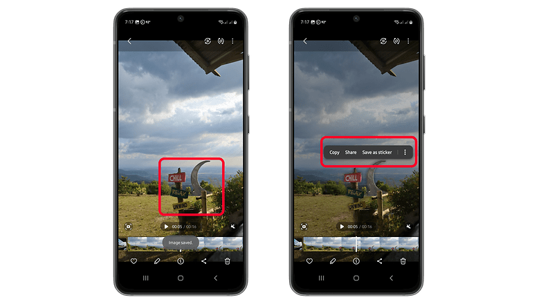 How to use Samsung Galaxy Image Clipper for videos