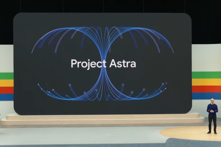 Google presenting Project Astra at Google I/O 2024.