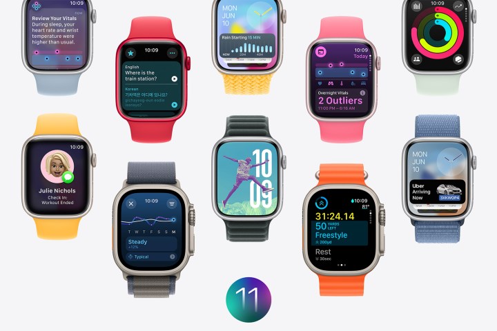 Apple Watch watchOS 11 features. 