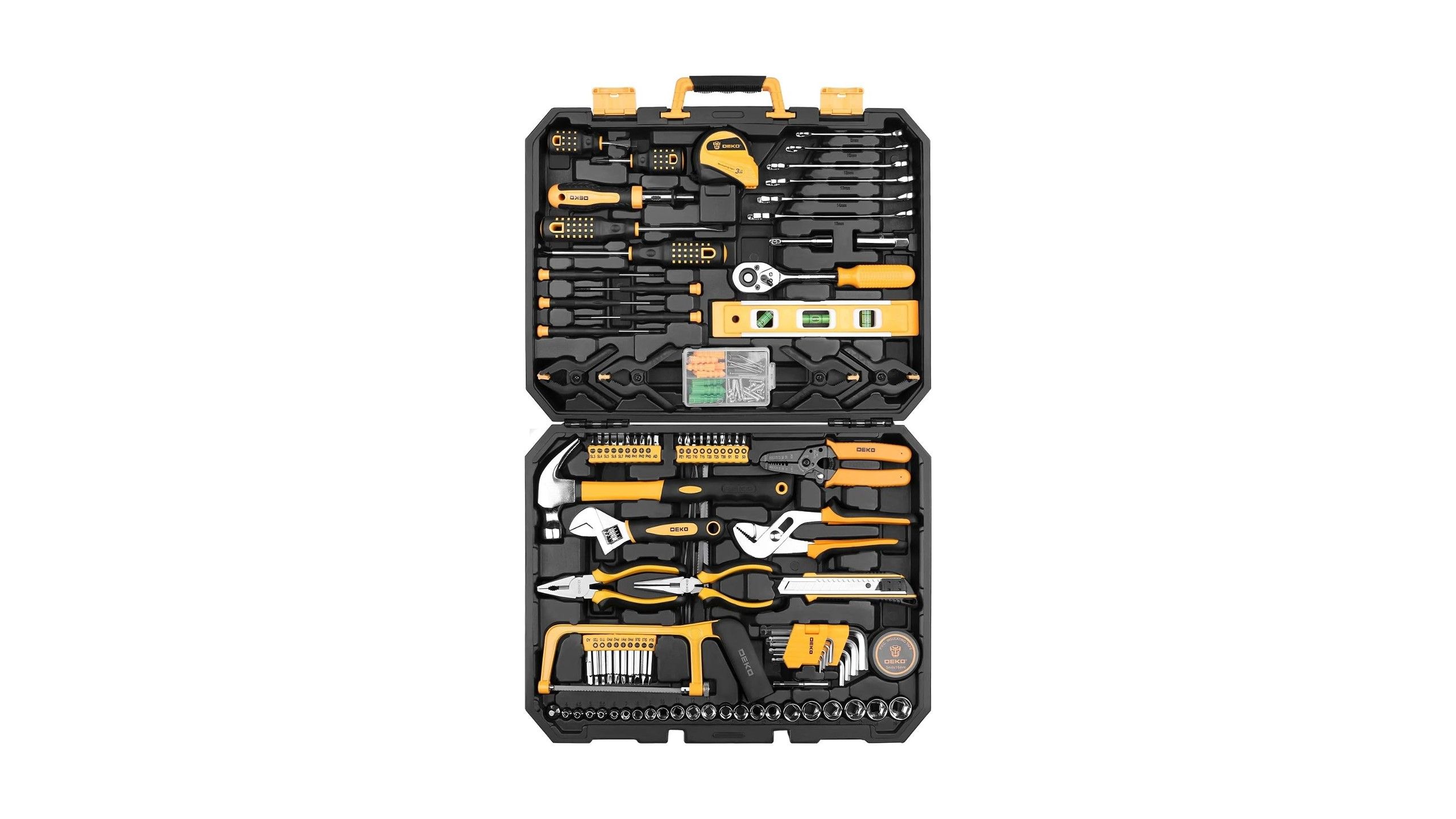 DEKOPRO 228 Piece Auto Repair Tool Set