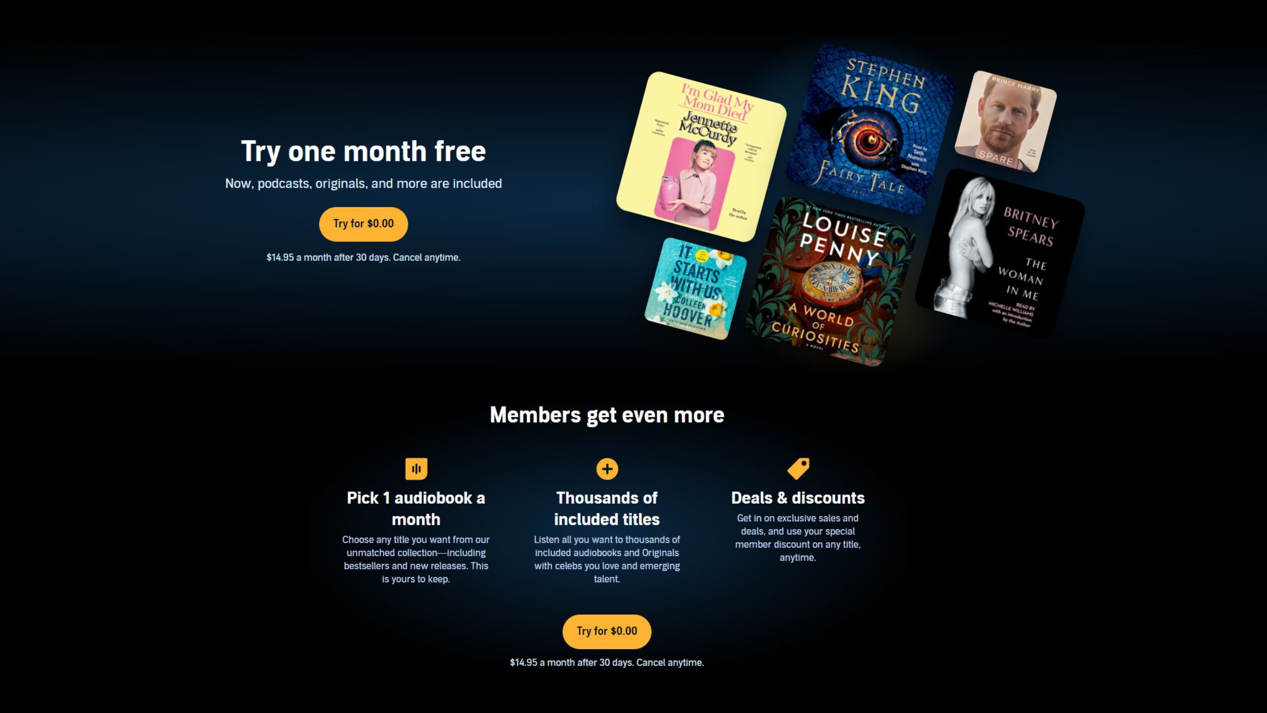 Audible free trial