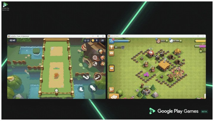 Google Play Games multi-game.