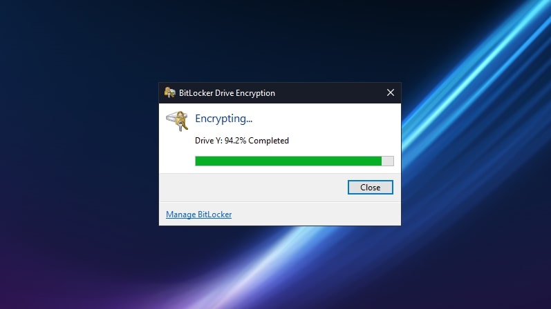 Encrypting