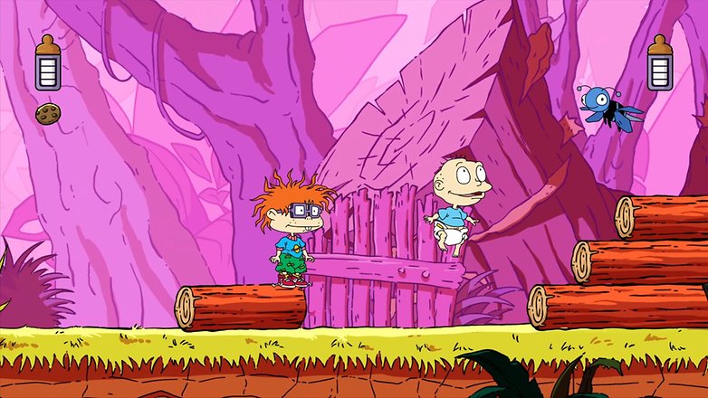 A screenshot of the game Rugrats: Adventures in Gameland