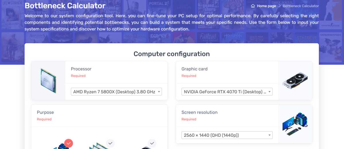 Bottleneck Calculator