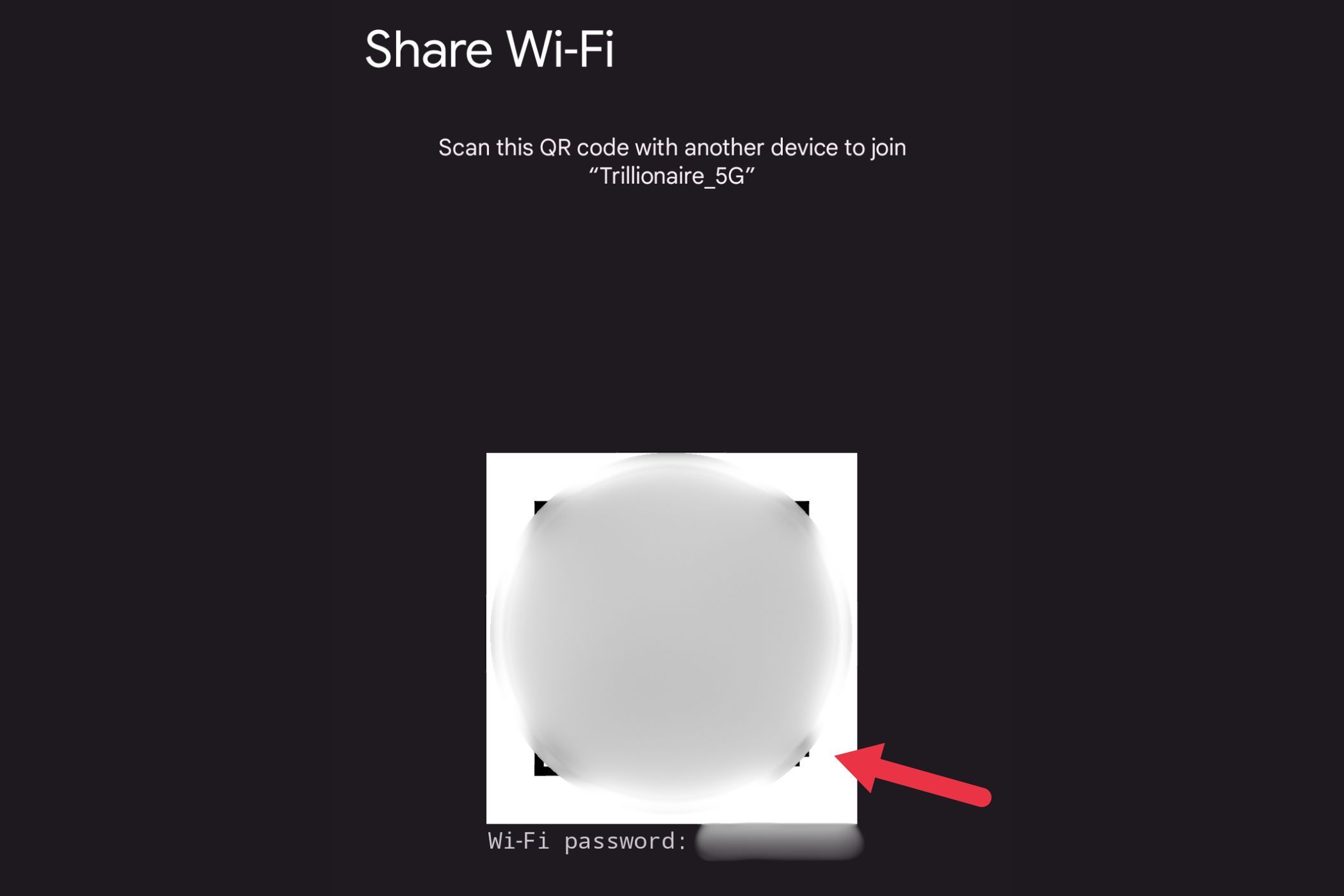 Wi-Fi Quick Share Step 3