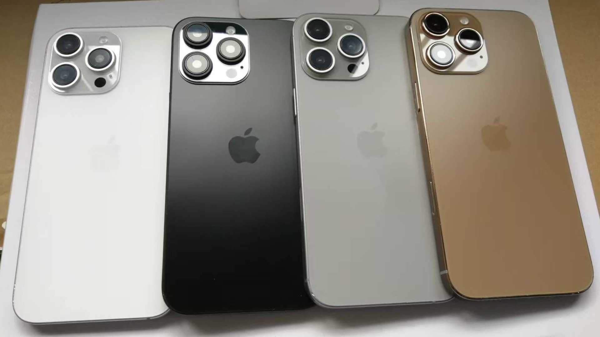 iPhone 16 Pro colors