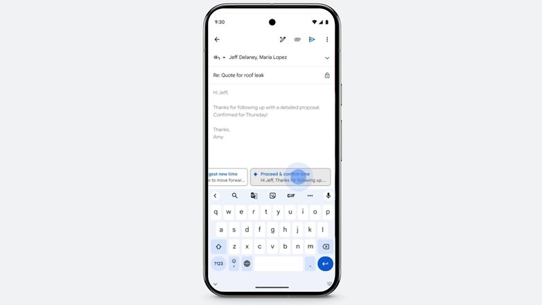 Google's Gemini in Gmail app