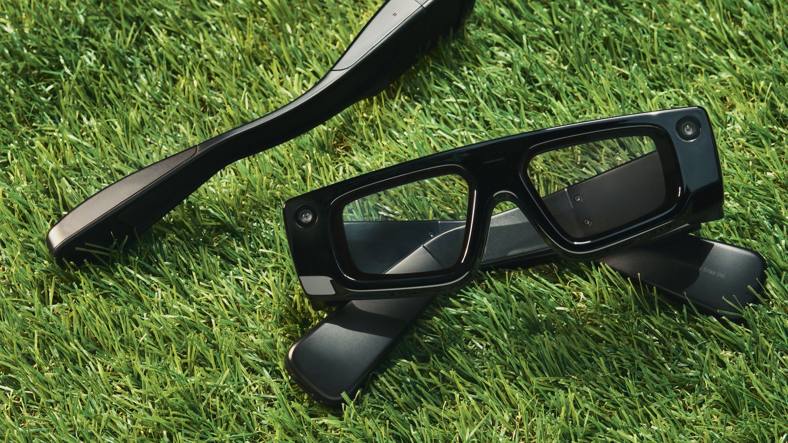 Snapchat Spectacles glasses on grass