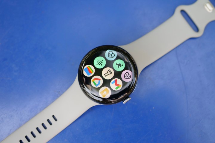 The display on the Google Pixel Watch 3.