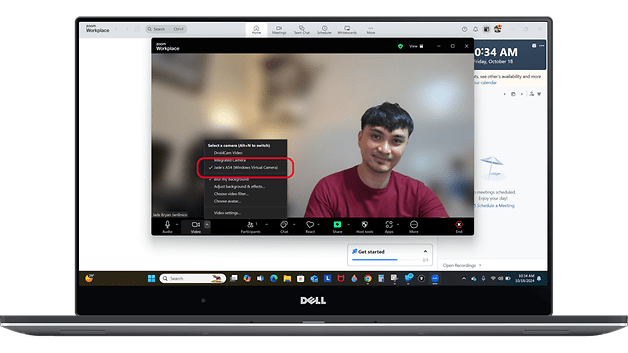 How to use your Samsung Galaxy camera phone as a webcam for Zoom