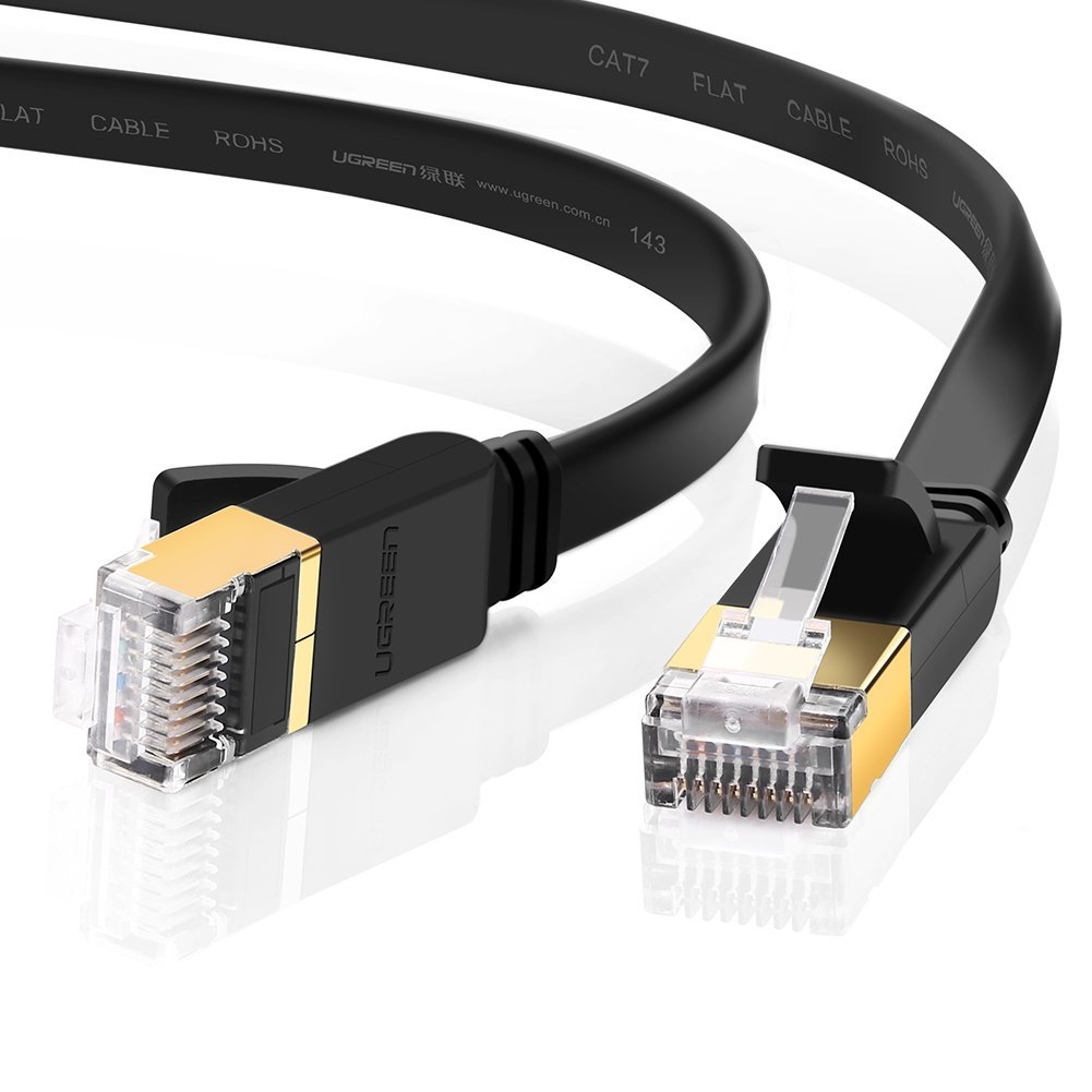 UGreen Flat Cat7 Cable - Best for under-carpet use