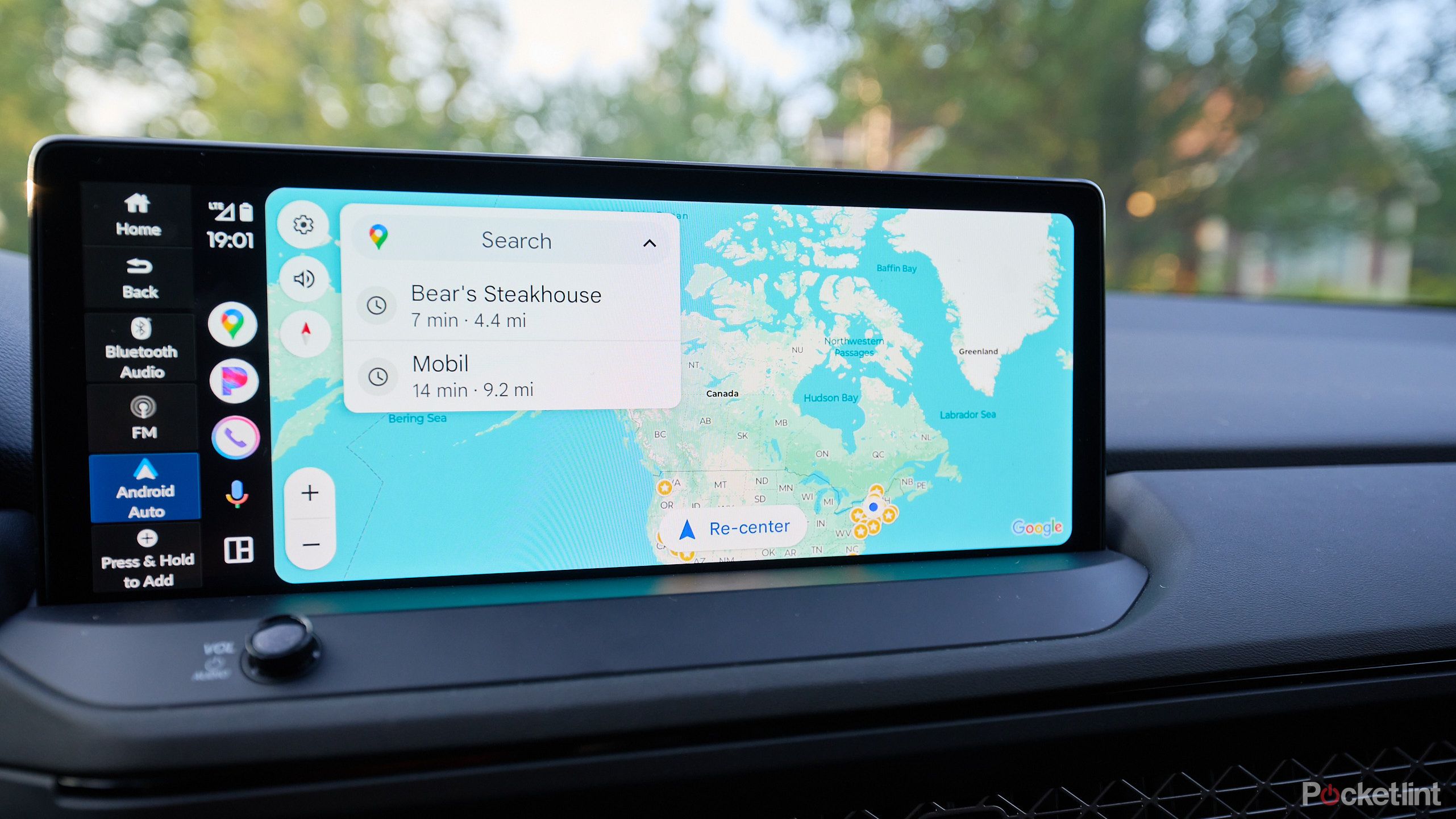 Google Maps on Android Auto