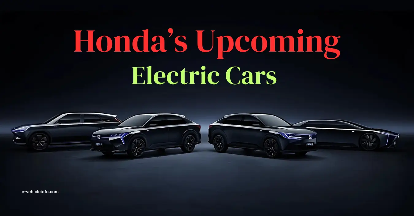 Upcoming Honda Electric Cars 1 Top 6 Honda's Upcoming Electric Cars, will be launched by 2027