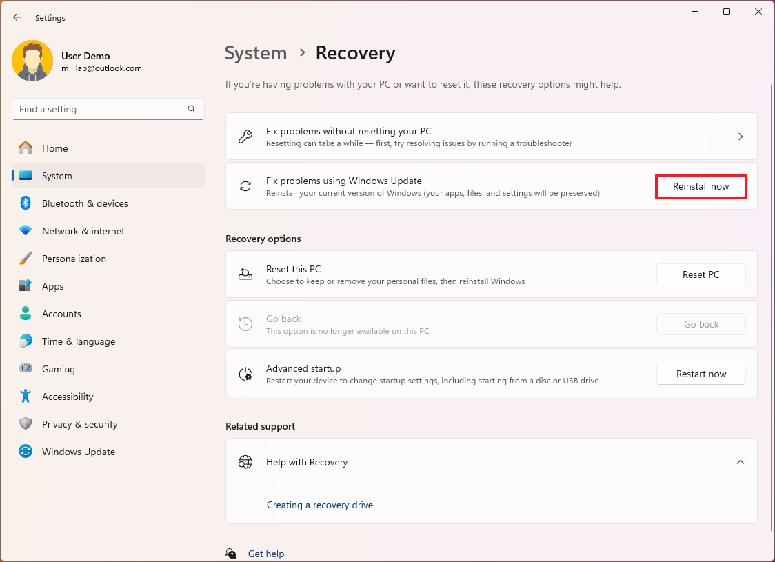 Fix problems using Windows Update