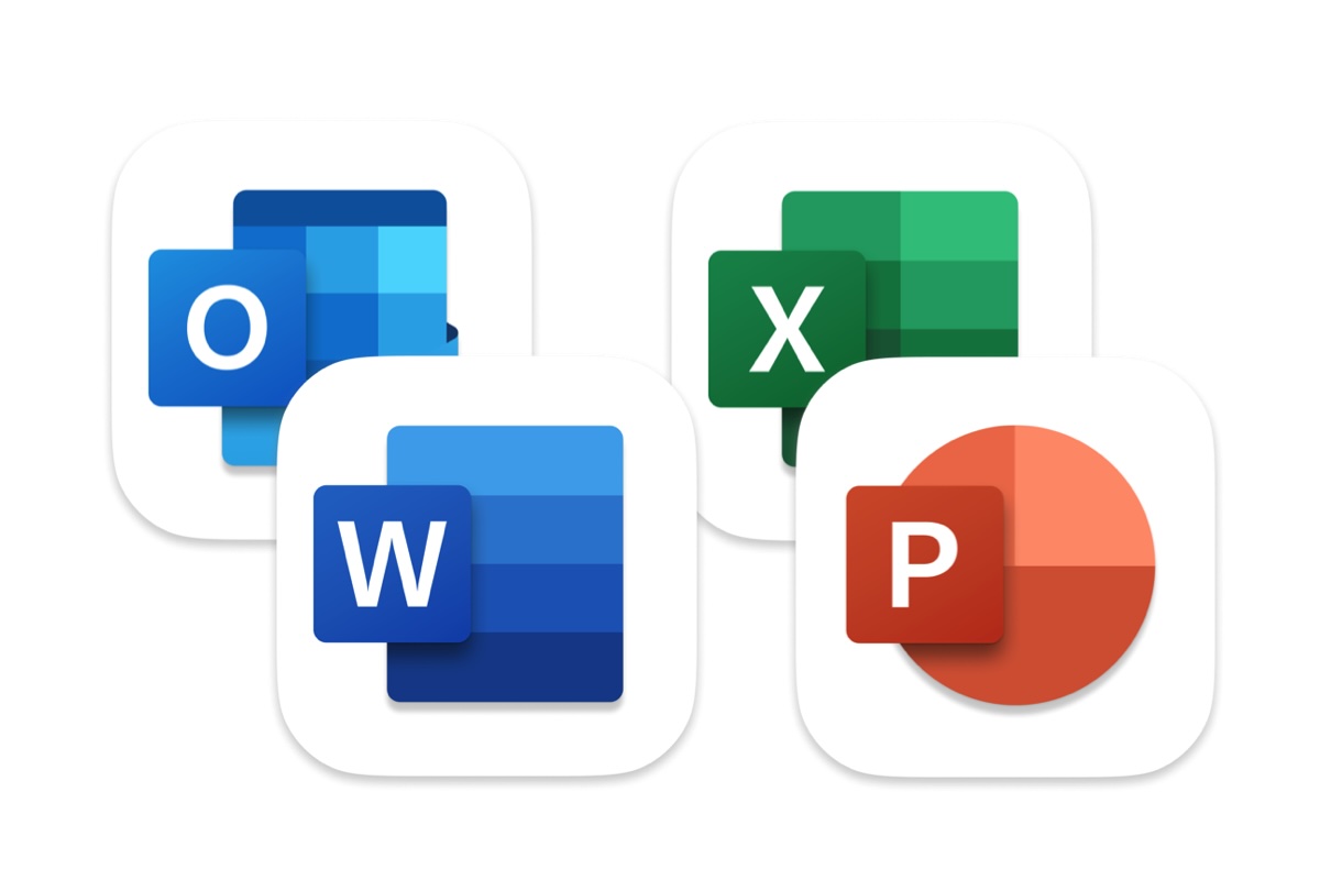 Microsoft Office icons