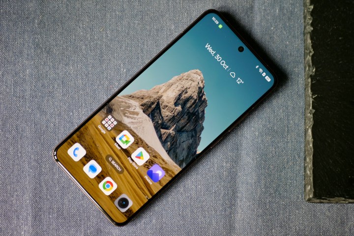 The Realme GT 7 Pro's screen.