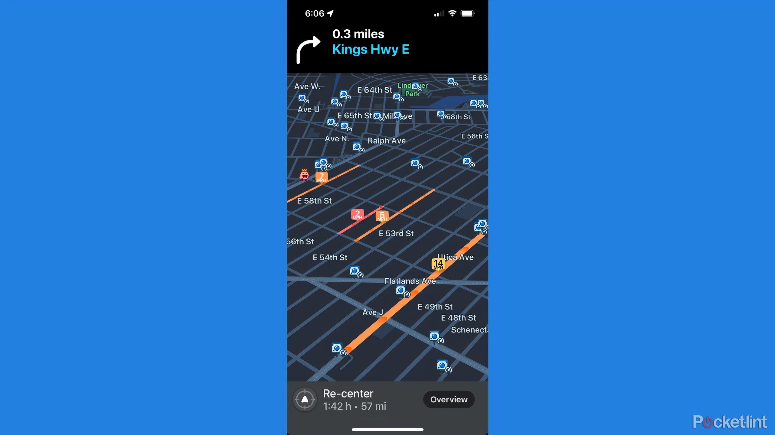 waze live map in the app