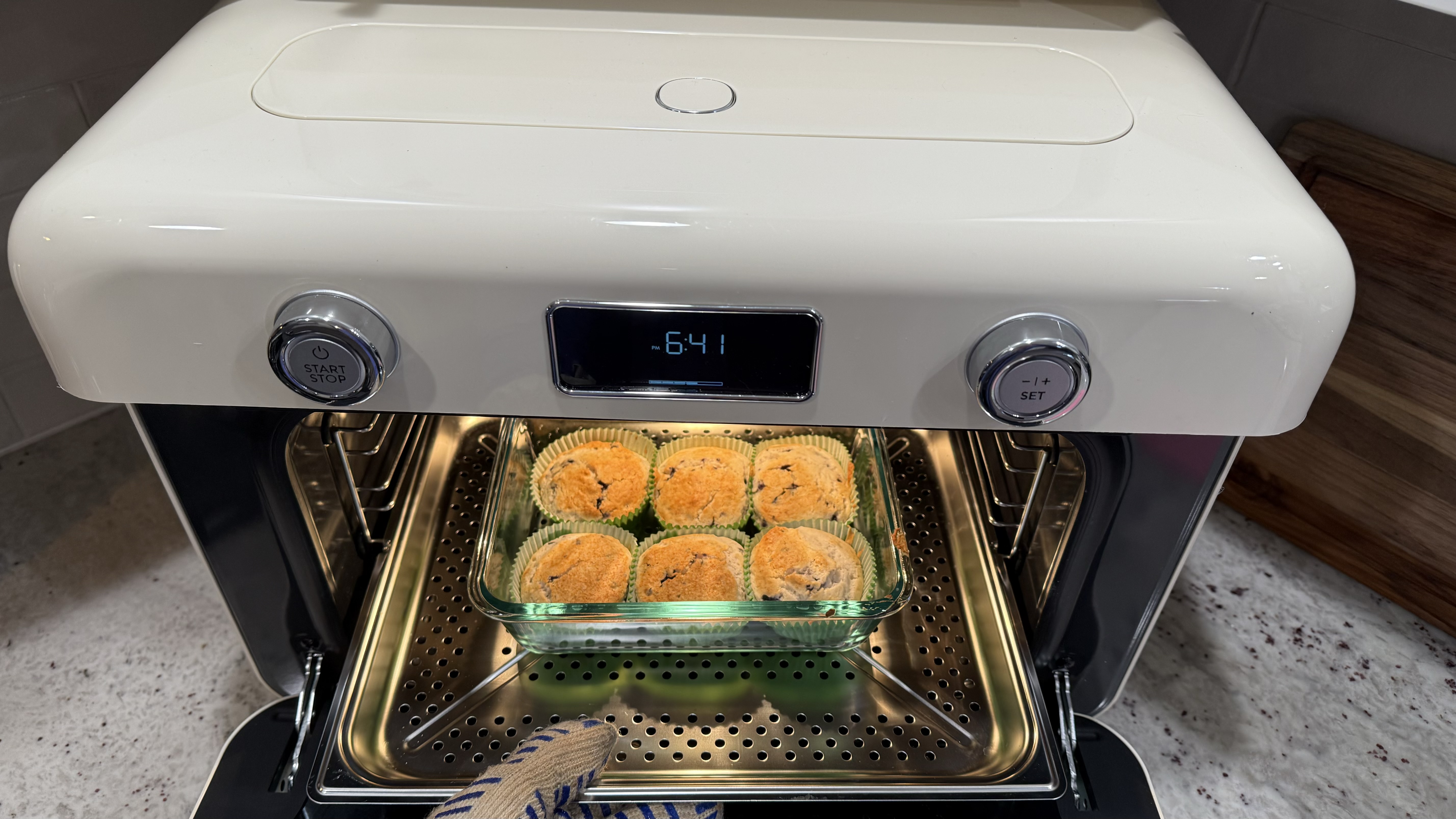 SMEG Combi Steam Oven muffins