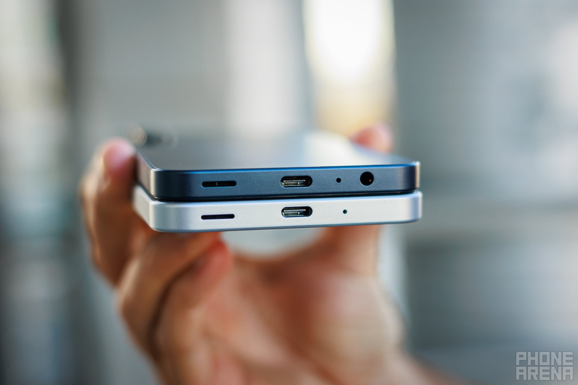 The headphone jack is gone on the A16 5G (Image by PhoneArena) - Samsung Galaxy A16 5G vs Galaxy A15 5G: What's new?