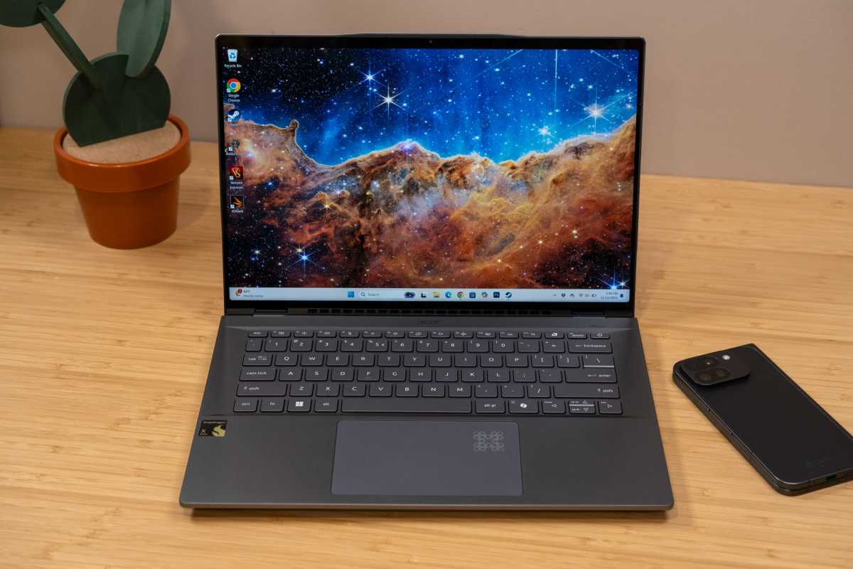 Acer Swift 14 AI hero (Snapdragon version)