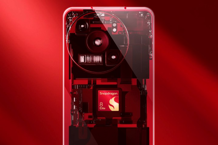 Qualcomm Snapdragon 8 Elite powering a phone.