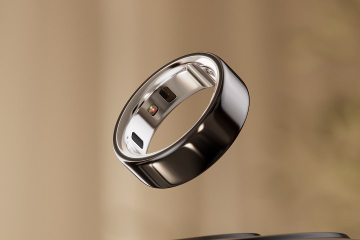 A promotional image of the Oura RIng 4.