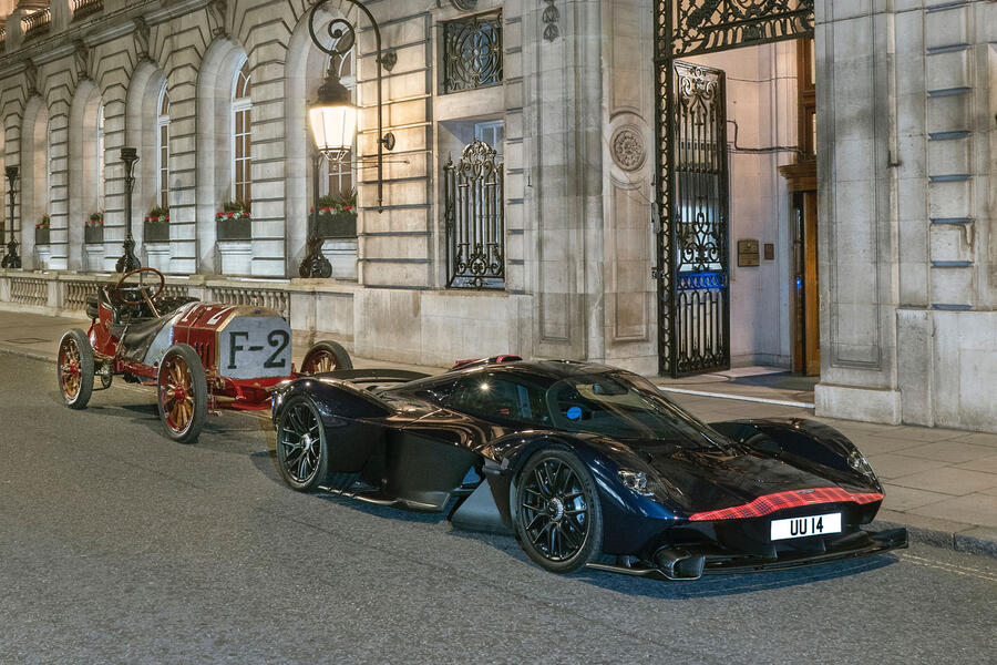 Fiat 130HP and Aston Martin Valkyrie