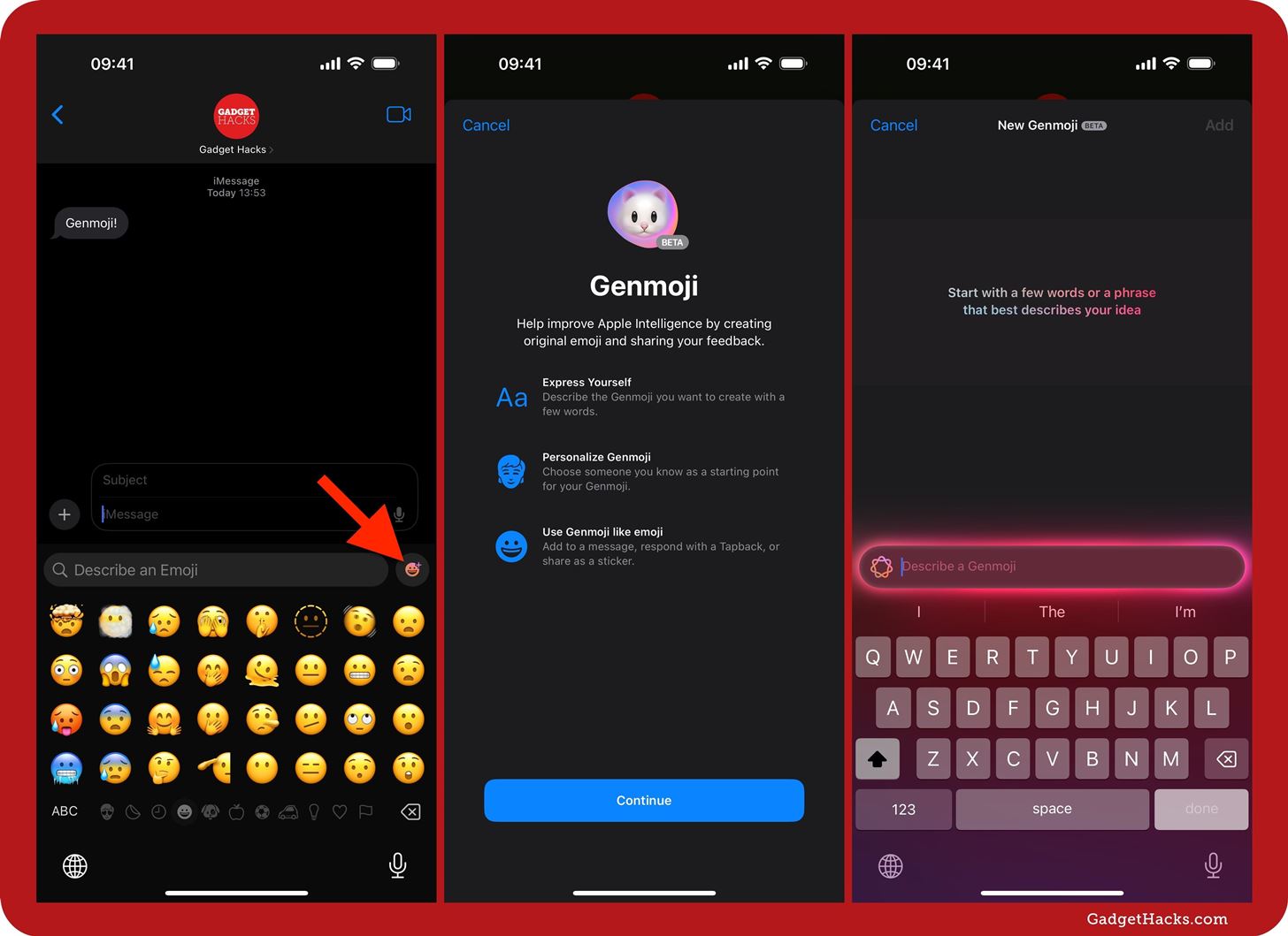 Use Genmoji to Create Custom Emoji That Work Just Like Regular Emoji in Messages, Notes, and More