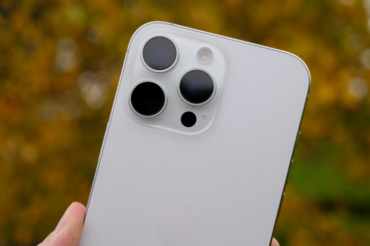 The Apple iPhone 16 Pro Max's camera.